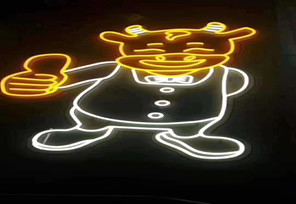 Tubo de néon de néon do diodo emissor de luz 12V Flex Light Rgb Flexible Led dos restaurantes 10mm