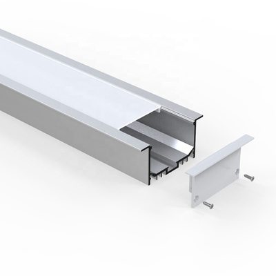 Um perfil de alumínio de 6063 ligas para a iluminação de tira do diodo emissor de luz, anodizou o perfil da luz do diodo emissor de luz