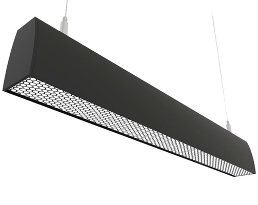 Iluminação Suspensa Linear Moderna LED Ip44 para Armazém de Escritório