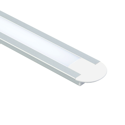 Perfis de LED embutidos decorativos de alumínio para tiras de iluminação LED