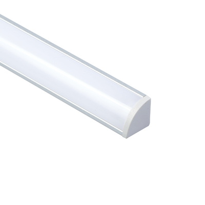 8*8mm Canto Led Canal V Luz Cozinha Canto Montado LED Perfil de Alumínio