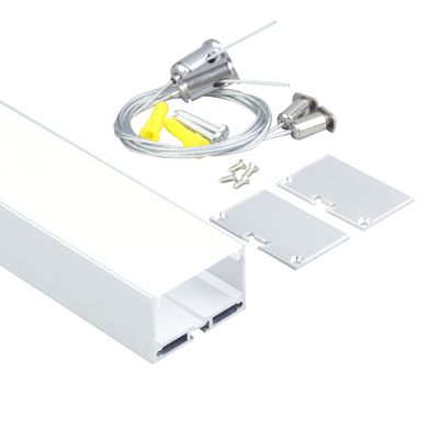 6063 T3 Quadrado Led Faixa de Perfil de Alumínio para Iluminação Residencial