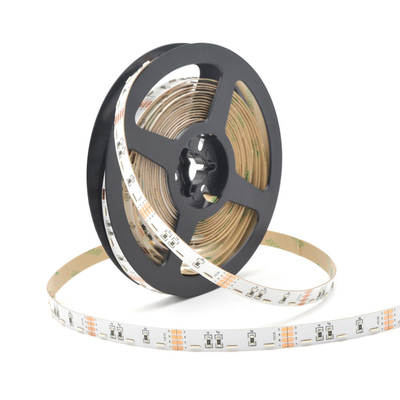 Luzes de tira emitindo-se laterais do diodo emissor de luz do RGB, tiras flexíveis do diodo emissor de luz de 020Led SMD 60 diodos emissores de luz/M