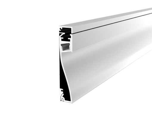 Contornando o material da liga de alumínio do perfil do diodo emissor de luz da placa de gesso para a tira conduzida largura de 10mm