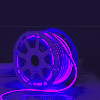 O néon conduzido 8MM do silicone descasca 45 LM/W IP65 IP67 IP68 impermeáveis