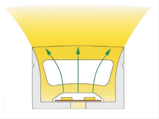 Tubo de néon 30×20mm IP68 do silicone dobrável de Fexible para iluminar a decoração