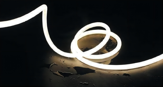 tubo do diodo emissor de luz do silicone de 22mm 360 graus flexível para a iluminação decorativa