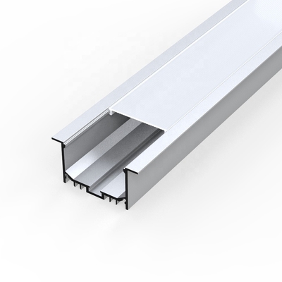 Um perfil de alumínio de 6063 ligas para a iluminação de tira do diodo emissor de luz, anodizou o perfil da luz do diodo emissor de luz