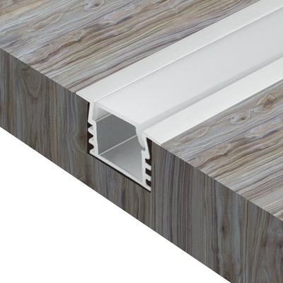 iluminação de tira Embutido 16x12mm do diodo emissor de luz para o material do alumínio da placa de gesso