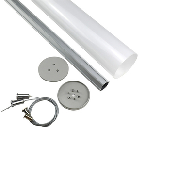 O diodo emissor de luz suspendido de alumínio redondo perfila o diâmetro de 40mm 50mm 60mm