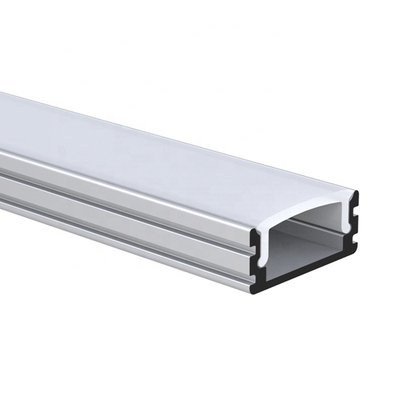 O perfil montado de superfície branco do diodo emissor de luz, U dá forma ao canal de alumínio 17.4mm x 8.5mm do diodo emissor de luz