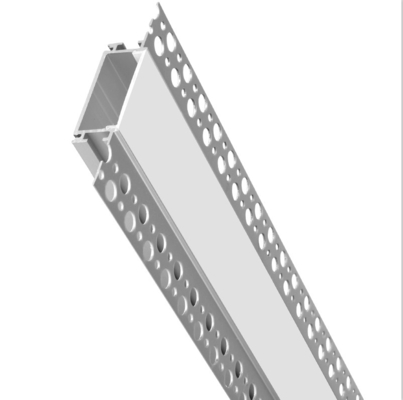 Perfil de alumínio drywall para teto de gesso para iluminação de tira de LED 98mm x 18mm