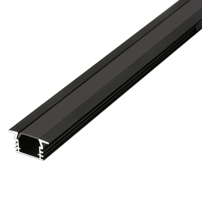 Guarda-roupa de escritório montado na superfície perfil de LED pequeno com difusor de opala PMMA