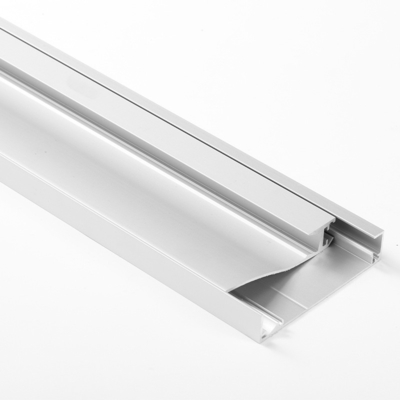 Contornando o material da liga de alumínio do perfil do diodo emissor de luz da placa de gesso para a tira conduzida largura de 10mm