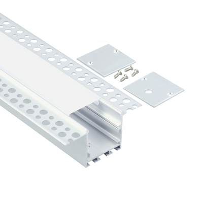 Placa de gesso cartonado 74*35mm perfil de LED para parede de gesso arquitetônico embutida linear