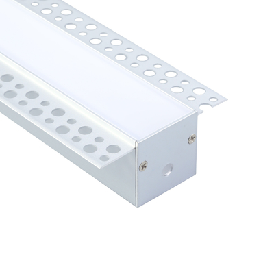 Placa de gesso cartonado 74*35mm perfil de LED para parede de gesso arquitetônico embutida linear