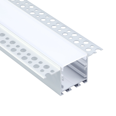 Placa de gesso cartonado 74*35mm perfil de LED para parede de gesso arquitetônico embutida linear