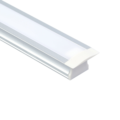 Perfis de LED embutidos para guarda-roupa em forma de U Dissipador de calor Led Extrusão de alumínio