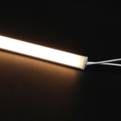 Canal leitoso do diodo emissor de luz do canto da decoração do difusor do comprimento feito sob encomenda magro para a luz do armário