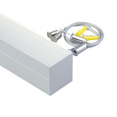 Luminárias decorativas de teto de perfil de alumínio suspenso de 40 mm