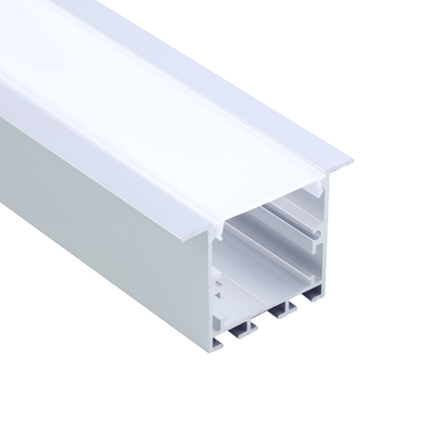 Perfil de Extrusão de Led Suspenso com Canal de Alumínio em Forma de U 6063