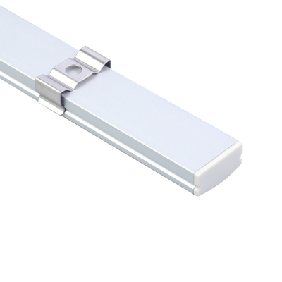 Difusor de perfil de led de superfície de iluminação interna branco leitoso