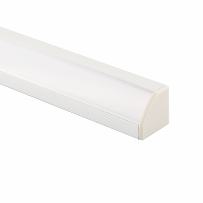 Luz de gabinete em forma de V/faixa de luz de canto Led perfil alumínio 18X18mm