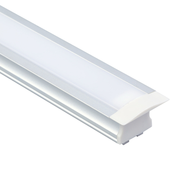 O armário decorativo conduziu o perfil conduzido de alumínio claro linear Recessed