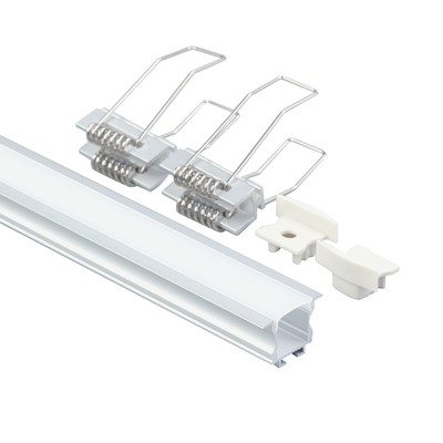 O armário decorativo conduziu o perfil conduzido de alumínio claro linear Recessed