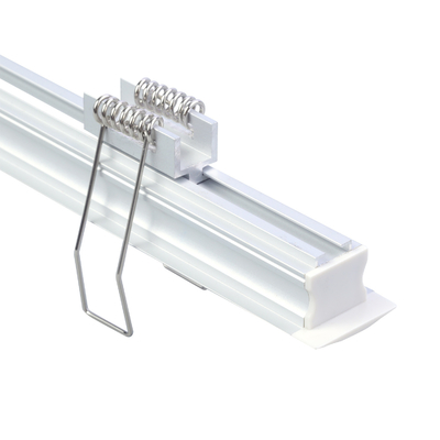O armário decorativo conduziu o perfil conduzido de alumínio claro linear Recessed