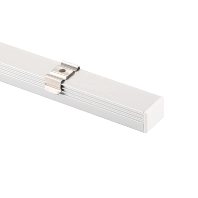 Perfil conduzido Recessed de alumínio interno da tira para a iluminação de tira conduzida linear