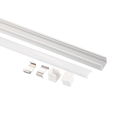 Perfil conduzido Recessed de alumínio interno da tira para a iluminação de tira conduzida linear