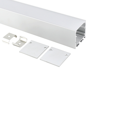 O perfil de iluminação linear interno da forma de U, suspendeu o perfil do diodo emissor de luz para a tira do diodo emissor de luz de 26mm