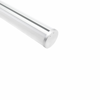 a extrusão leitosa da tampa do PC de 60mm suspendeu o perfil de alumínio conduzido para a iluminação do teto
