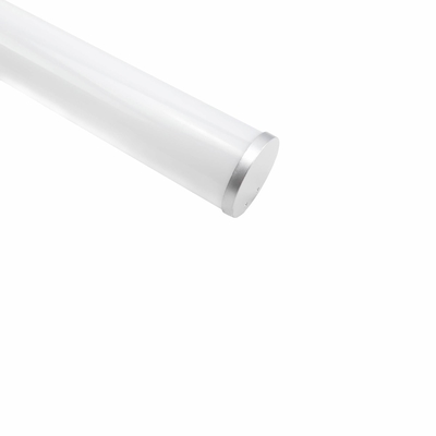 a extrusão leitosa da tampa do PC de 60mm suspendeu o perfil de alumínio conduzido para a iluminação do teto