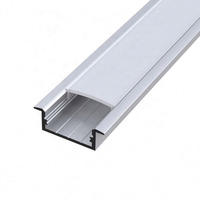 Iluminação de parede embutida perfil de tira de led 1m 2m 3m comprimento para armários de vinho armários