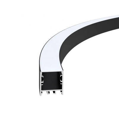 Carcaça de alumínio perfil para luzes de tira de LED flexível OEM flexível
