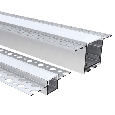 Perfil decorativo da placa de gesso da tira do diodo emissor de luz do Drywall para o vestuário