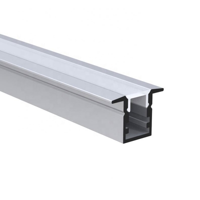 A extrusão de alumínio dos perfis para o quadrado da iluminação de tira do diodo emissor de luz anodizou
