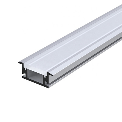 U dá forma à pintura anodizada canal Embutido dos perfis do diodo emissor de luz para a iluminação do assoalho