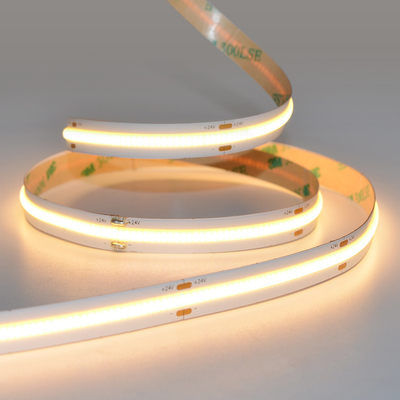 Luz de tira branca morna 8mm do diodo emissor de luz da ESPIGA 3000k Dotless para iluminar a decoração