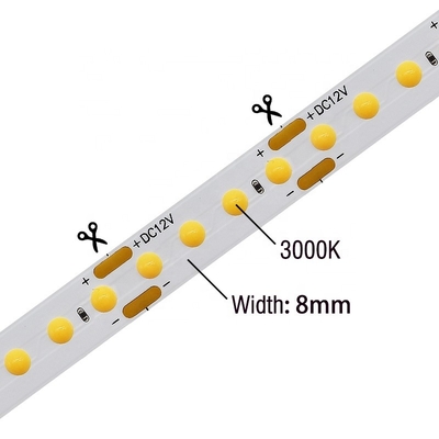 luz da corda do diodo emissor de luz de 160chip 160led, luz de tira 12v do diodo emissor de luz 3000K 4000K