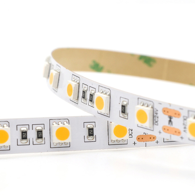 5050 luzes de tiras flexíveis DC24V do diodo emissor de luz de SMD 12V para o OEM das lojas da exposição
