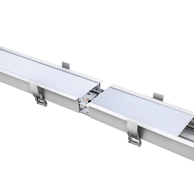 luzes lineares do diodo emissor de luz de 0.3m 0.6m 0.9m, iluminação linear moderna encaixada de alumínio do pendente